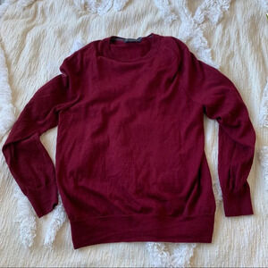 Brooks Brothers Burgundy Crewneck Sweater